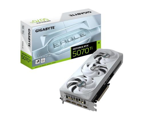 Näytönohjain GIGABYTE NVIDIA GeForce RTX 5070 Ti 16 GB GDDR7 256 bit PCIE 5.0 16x Triple slot;
