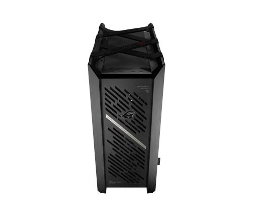 Kotelo ASUS ROG Strix Helios II MidiTower Case tuotteen ominaisuudet Läpinäkyvä paneeli Väri Musta...