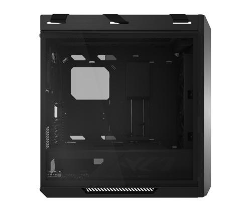 Kotelo ASUS ROG Strix Helios II MidiTower Case tuotteen ominaisuudet Läpinäkyvä paneeli Väri Musta...