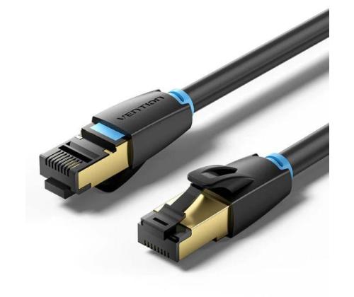 PATCH-KAAPELI CAT.8 SFTP/0.5M MUSTA IKABD VENTION