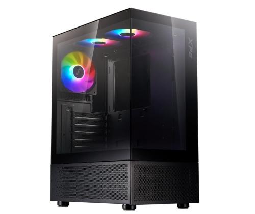 Kotelo ADATA INVADER X MINI MidiTower Case tuotteen ominaisuudet Läpinäkyvä paneeli ATX MicroATX MiniITX...