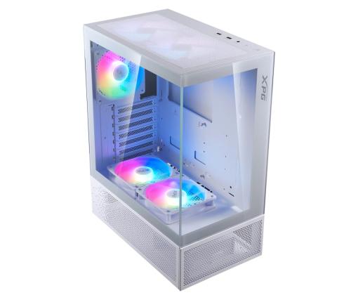 Kotelo ADATA INVADER X MINI MidiTower Case tuotteen ominaisuudet Läpinäkyvä paneeli ATX MicroATX MiniITX...