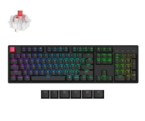 NÄPPÄIMISTÖ WRL K10 RGB/MUSTA K10X-H1 KEYCHRO