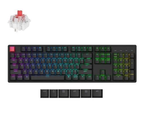 NÄPPÄIMISTÖ WRL K10 RGB/MUSTA K10X-J1 KEYCHRO