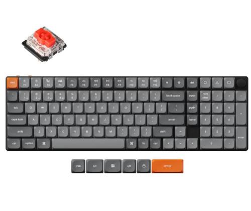 NÄPPÄIMISTÖ WRL K17 MAX RGB/MUSTA K17M-H1 KEYCHRO