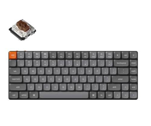 NÄPPÄIMISTÖ WRL K3 MAX RGB/MUSTA K3M-H3 KEYCHRONI