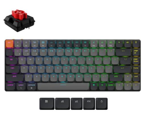 NÄPPÄIMISTÖ WRL K3 RGB/MUSTA K3X-B1 KEYCHRO