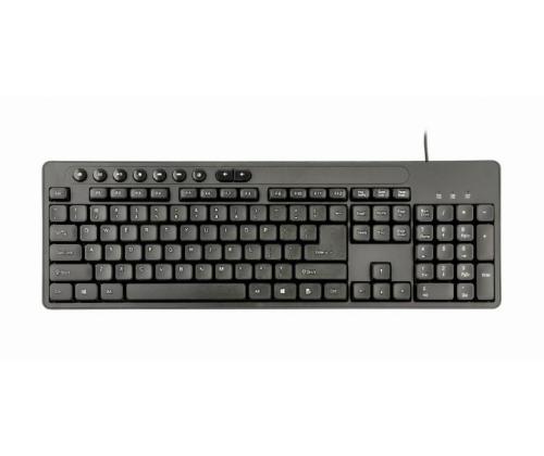Klaviatuur + hiir USB ENG/KBS-UM-04 GEMBIRD