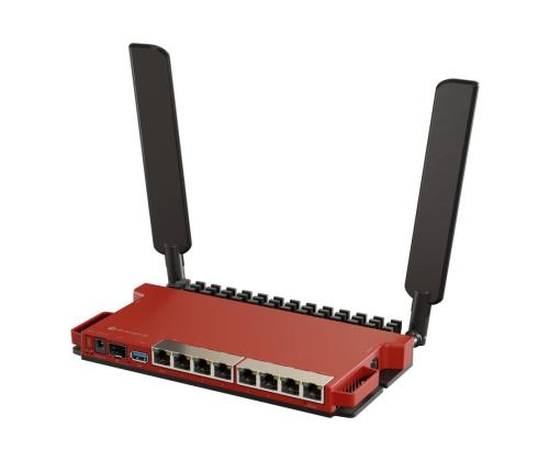 Langaton reititin MIKROTIK Langaton reititin Wi-Fi 6 IEEE 802.11ax USB 3.0 8x10/100/1000M 1xSPF...