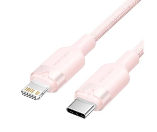 KAAPELI USB-C SALAMA/2M VAALEANPUNAINEN LAKWH VENTION