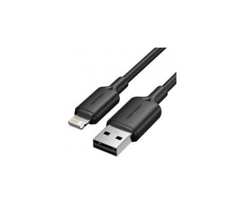 KAAPELI USB2.0 SALAMALLE/2M MUSTA LAMBH VENTIONIIN