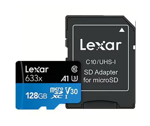 MUISTI MICRO SDXC 128GB UHS-I/W/A LMSBLPL128G-BNANG LEXAR