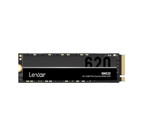 SSD LEXAR NM620 256GB M.2 PCIE NVMe Kirjoitusnopeus 1300 Mt/s Lukunopeus 3300 Mt/s MTBF...