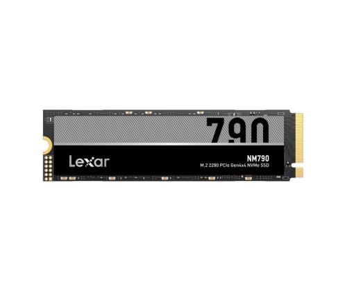 SSD LEXAR NM790 8TB M.2 PCIe Gen4 NVMe Kirjoitusnopeus 6500 Mt/s Lukunopeus 7400 Mt/s 2...