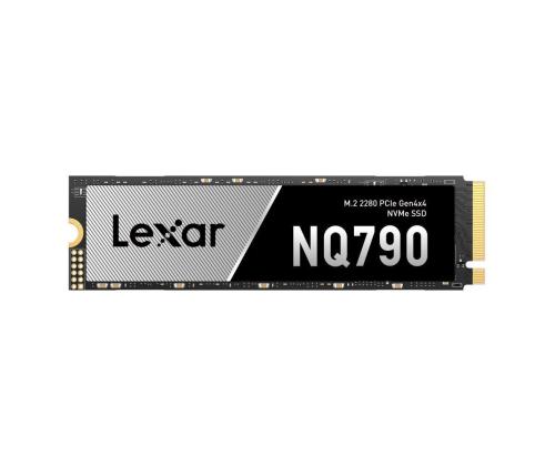 SSD LEXAR NQ790 1TB Heatsink M.2 PCIe Gen4 NVMe Kirjoitusnopeus 6000 Mt/s Lukunopeus 7000...