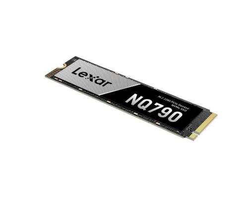 SSD LEXAR NQ790 1TB Heatsink M.2 PCIe Gen4 NVMe Kirjoitusnopeus 6000 Mt/s Lukunopeus 7000...