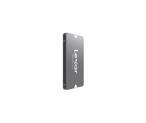 SSD LEXAR NS100 2TB SATA 3.0 Kirjoitusnopeus 500 Mt/s Lukunopeus 550 Mt/s 2,5" LNS100-2TRB
