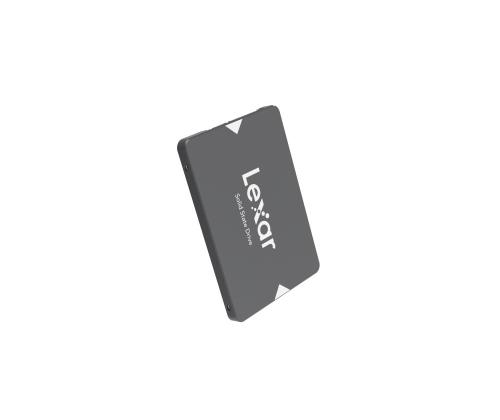 SSD LEXAR NS100 512GB SATA 3.0 Kirjoitusnopeus 450 Mt/s Lukunopeus 550 Mt/s 2.5" LNS100...
