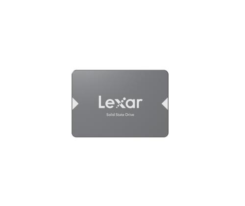 SSD LEXAR NS100 512GB SATA 3.0 Kirjoitusnopeus 450 Mt/s Lukunopeus 550 Mt/s 2.5" LNS100...