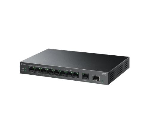 Kytkin TP-LINK LS1210GP 9x10Base-T / 100Base-TX / 1000Base-T 1xSFP PoE+ portit 8 LS1210GP