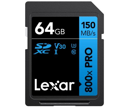 Muistikortti SDXC 64GB UHS-I LSD0800P064G-BNNNG LEXAR
