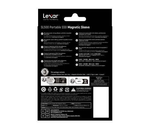 SSD ACC SLEEVE/LSL500XSLEEVE-RNBNG LEXAR LEXAR