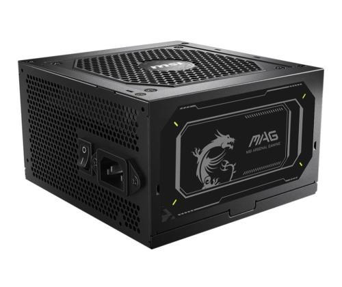 Virtalähde MSI MAG A750GL PCIE5 II 750 wattia Tehokkuus 80 PLUS GOLD PFC Active MAGA750GLPCIE5II