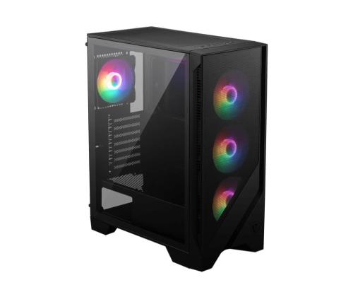 Kotelo MSI MAG FORGE 120A AIRFLOW MidiTower Ei sisälly ATX MicroATX MiniITX Väri Musta...