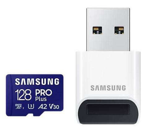MUISTI MICRO SDXC PRO+ 128GB/W/READER MB-MD128SB/WW SAMSUNG SAMSUNG