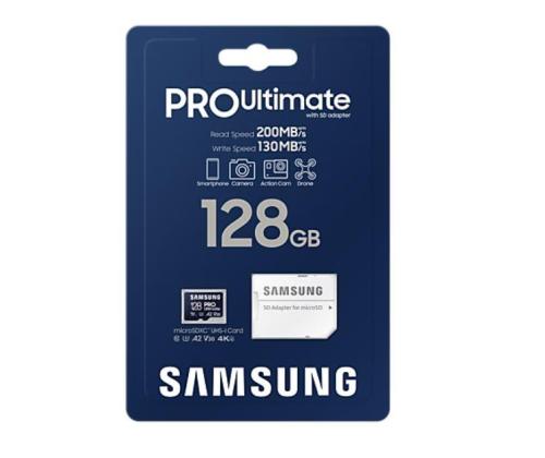 MUISTI MICRO SDXC 128GB/W/ADAPT. MB-MY128SA/WW SAMSUNG