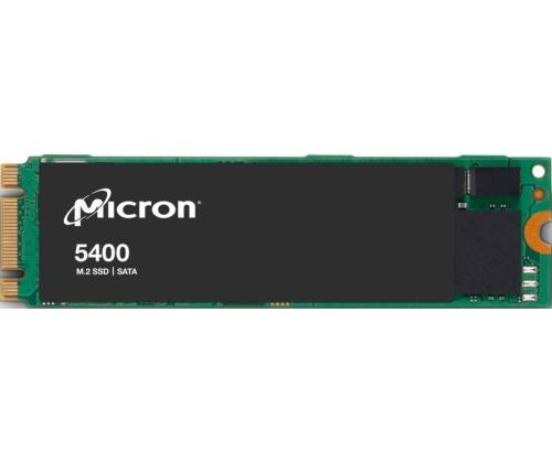 SSD MICRON 5400 Pro 480 Gt M.2 SATA 3.0 Kirjoitusnopeus 350 Mt/s Lukunopeus 540 Mt/s 7mm.
