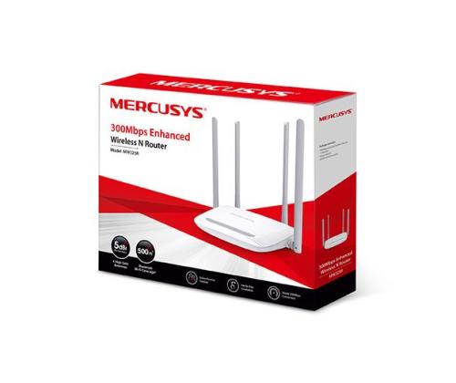 Langaton reititin MERCUSYS Langaton reititin 300 Mbps IEEE 802.11b IEEE 802.11g IEEE 802.11n 1 WAN...