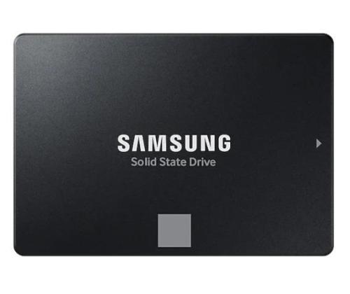 SSD SAMSUNG 870 EVO 500GB SATA SATA 3.0 MLC Kirjoitusnopeus 530 Mt/s Lukunopeus 560 Mt/s.