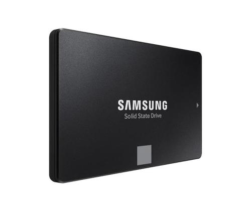 SSD SAMSUNG 870 EVO 500GB SATA SATA 3.0 MLC Kirjoitusnopeus 530 Mt/s Lukunopeus 560 Mt/s.