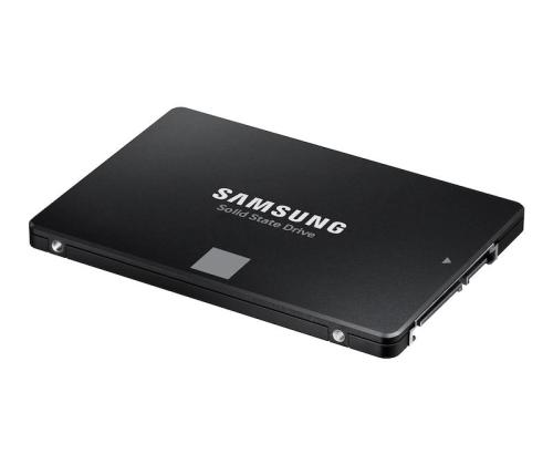 SSD SAMSUNG 870 EVO 500GB SATA SATA 3.0 MLC Kirjoitusnopeus 530 Mt/s Lukunopeus 560 Mt/s.