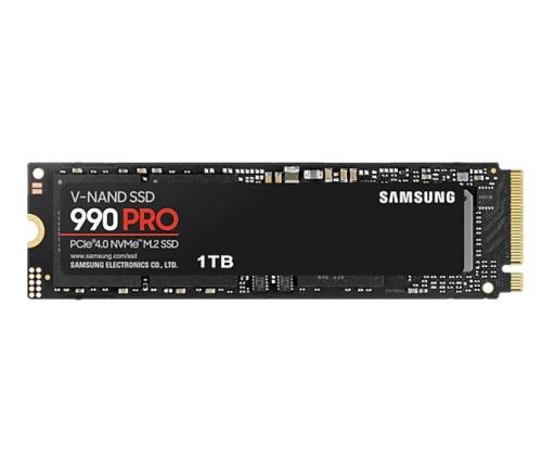 SSD SAMSUNG 990 PRO 1TB M.2 PCIE NVMe MLC Kirjoitusnopeus 6900 Mt/s Lukunopeus 7450 Mt/s...