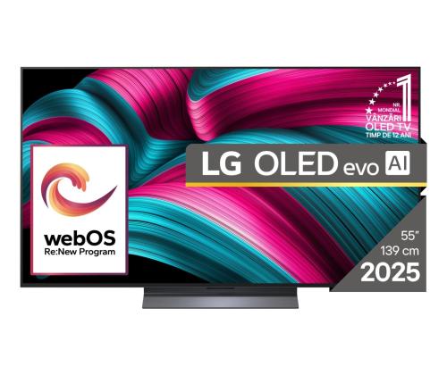 Televisio LG 55" OLED/4K/Smart 3840x2160 Langaton LAN Bluetooth webOS Musta OLED55C51LA