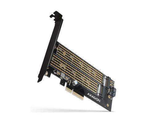 SSD ACC-SOVITIN NVME/SATA/M.2/SP&amp;amp;LP PCEM2-D AXAGON