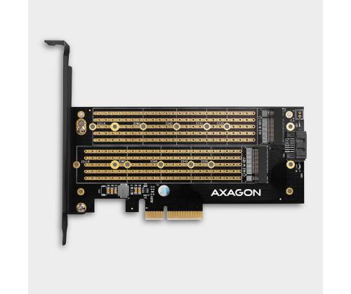 SSD ACC-SOVITIN NVME/SATA/M.2/SP&amp;amp;LP PCEM2-D AXAGON