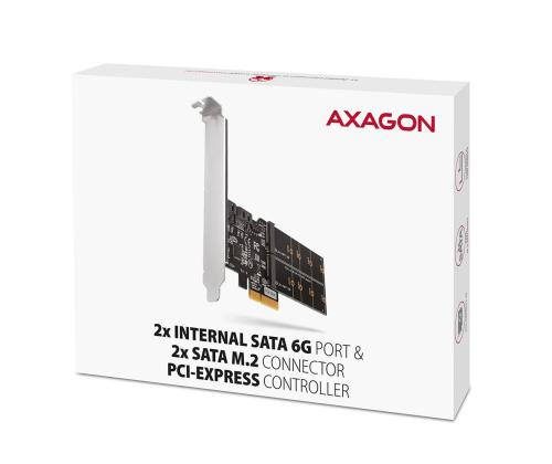 SSD ACC I/O -OHJAIN PCIE/SATA M.2 PCES-SA4M2 AXAGON