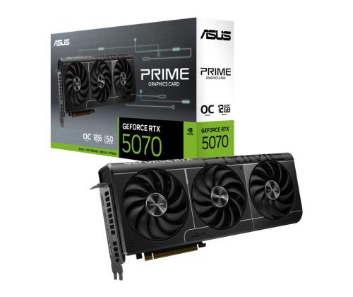 Näytönohjain ASUS NVIDIA NVIDIA NVIDIA GeForce RTX 5070 12 GB GDDR7 192 bit PCIE 5.0 16x Kolminkertainen korttipaikka Fanink...