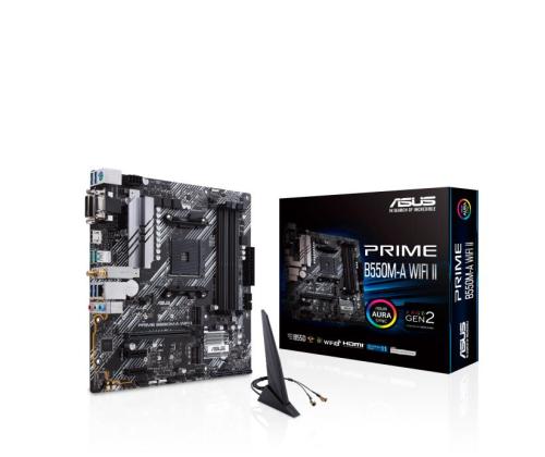 Emolevy ASUS AMD B550 SAM4 MicroATX Muisti DDR4 Muistipaikat 4 2xPCI-Express 3.0 1x 1xPCI...