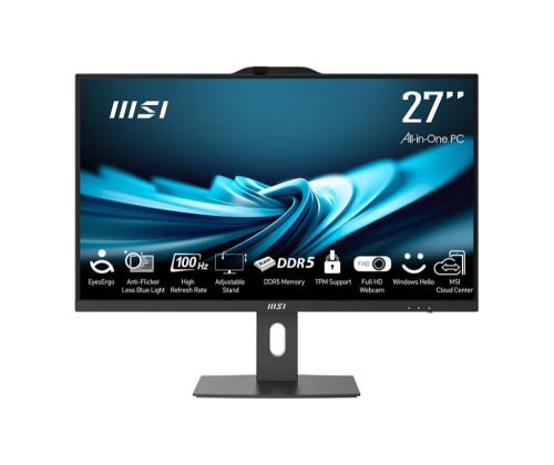 Monoblock-tietokone MSI PRO AP272P 14M Business All in One CPU Core i5 i5-14400 2500 MHz Näyttö 27" RAM...