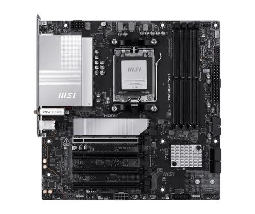 Emolevy MSI AMD B850 SAM5 Micro-ATX Muisti DDR5 Muistipaikat 4 PROB850M-PWIFI