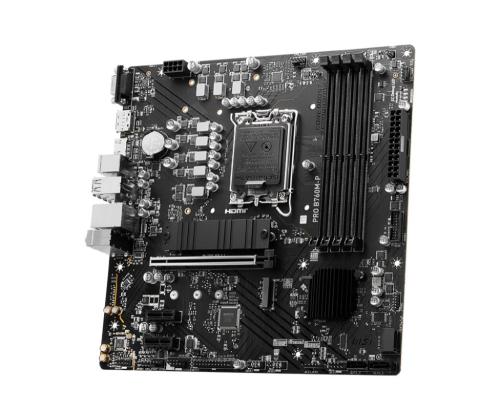 Emolevy MSI Intel B760 Express LGA1700 Micro-ATX Muisti DDR5 Muistipaikat 4 2xPCI-Express 1x...