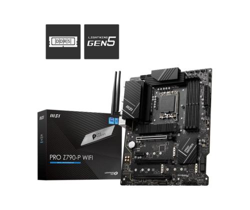 Emolevy MSI Intel Z790 LGA1700 ATX Muisti DDR5 Muistipaikat 4 1xPCI-Express 1x 3xPCI-Express...