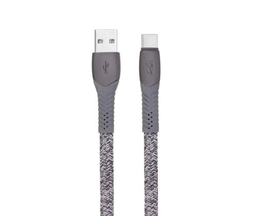KAAPELI USB-C -USB2.0 1,2M / GREY PS6102 GR12 RIVACASE