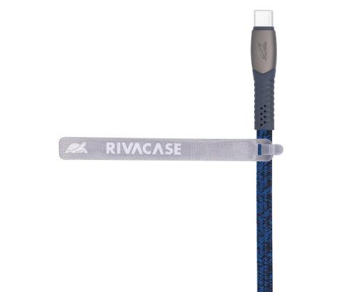 KAAPELI USB-C:hen USB-C:hen 1.2M/BLUE PS6105 BL12 RIVACASE