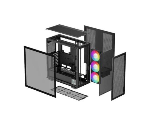Kotelo DEEPCOOL MORPHEUS Kotelon tuoteominaisuudet Läpinäkyvä paneeli Väri Musta R-MORPHEUS-BKAPA1-G-1