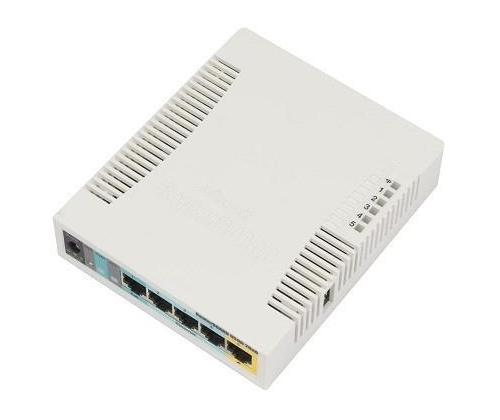 Tukiasema MIKROTIK IEEE 802.11b IEEE 802.11g IEEE 802.11n 1xUSB 2.0 5x10/100M RB951UI-2HND